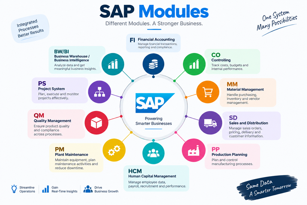 sap modules